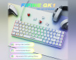 AmpliGame GK1W ANSI Keyboard - White (DEMO)