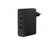 Ribera GaN USB Wall Charger 3x USB-C & 1x USB-A - 100W - Black (DEMO)