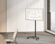 Compact TV Stand on Wheels - Screens 13”-50” - Black (DEMO)