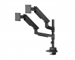 Hercules Monitor Arm 27kg USB-Ports 24”-57” Black - 2 Screens (DEMO)
