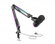 AmpliGame AM8PROT Microphone with Boom Arm - Black (DEMO)