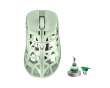 x The Swords Magnesium Wireless Gaming Mouse [OMRON] - Mint Green (DEMO)