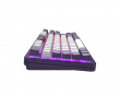ALU87 RGB Gaming Keyboard - Violet [g3ms Sapphire] (DEMO)
