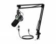 PD200XS - USB/XLR Dynamic Microphone with Microphone Arm - Black (DEMO)
