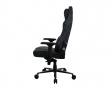 Vernazza Supersoft Fabric Gaming Chair - Black (DEMO)