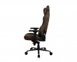 Vernazza Supersoft Fabric Gaming Chair - Brown (DEMO)