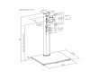 Vertical Monitor Stand 17