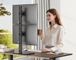 Vertical Monitor Stand for 2 screens 17