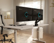 Alzare Neo Duo Monitor Stand - Black (DEMO)