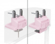 Alzare Neo Duo Monitor Stand - Pink (DEMO)