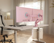 Alzare Neo Duo Monitor Stand - Pink (DEMO)