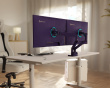 Alzare Neo Duo Monitor Stand - Purple (DEMO)