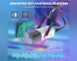 AM8T USB/XLR Dynamic Microphone and Boom Arm - White (DEMO)
