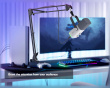 AM8T USB/XLR Dynamic Microphone and Boom Arm - White (DEMO)