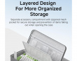 Keyboard Storage Case  (87 Keys) - Grey (DEMO)