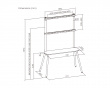 Floor stand for TV (49