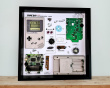 Retro Art Nintendo Gameboy Original Console Display - Grey (DEMO)