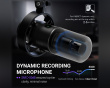 AmpliTank USB/XLR Dynamic Microphone - Black (DEMO)