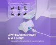 AmpliGame SC9 Audio Mixer - White (DEMO)