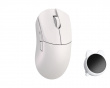 Huan Stainless Magnesium Alloy Wireless Gaming Mouse - White (DEMO)