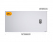 GMP 2 Stitched Gaming Mousepad 3XL - White (DEMO)