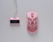 AKITSU Medium Carbon Fiber Wireless Gaming Mouse - Pink - Limited Edition (DEMO)