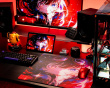Tempered Glass Mousepad - Crimson (DEMO)