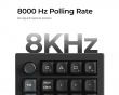 V0 Ultra 8K Wireless Swappable RGB Backlight Banana Switch - Black - Knob Version (DEMO)