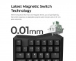 C0 HE 8K Wired Hot-swappable RGB Backlight Magnetic Switch - Black (DEMO)