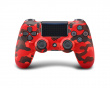 Dualshock 4 Wireless PS4 Controll v2 - Red Camouflage (Refurbished)