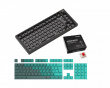 GMMK Pro 75% ISO – Black Slate x Rain Forest Bundle [Gateron Red]