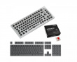 GMMK Pro 75% ISO – White Ice x Black Ash Bundle [Gateron Red]