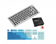 GMMK Pro 75% ISO – White Ice x Caribbean Ocean Bundle [Gateron Red]