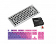 GMMK Pro 75% ISO – White Ice x Nebula Bundle [Gateron Red]
