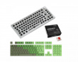 GMMK Pro 75% ISO – White Ice x Olive Bundle [Gateron Red]
