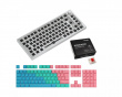 GMMK Pro 75% ISO – White Ice x Pastel Bundle [Gateron Red]