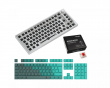 GMMK Pro 75% ISO – White Ice x Rain Forest Bundle [Gateron Red]