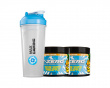 X-Zero Sour Shock Pineapple - 2 x 60 Servings + Shaker