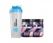 X-Zero Cosmic Cotton Candy - 2 x 100 Servings + Shaker