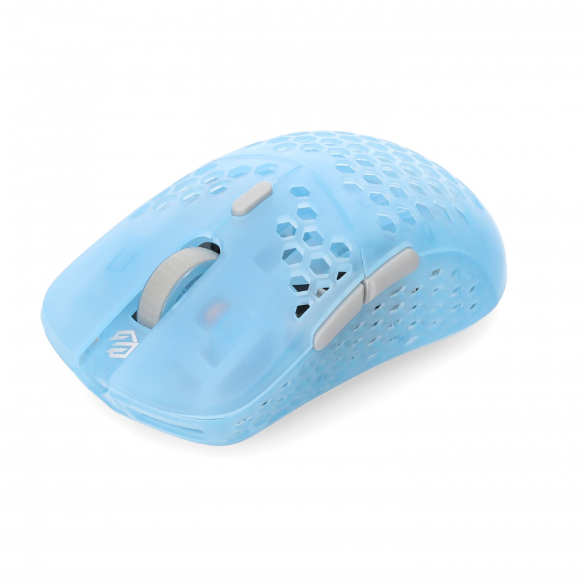 G-Wolves Hati S Wireless Gaming Mouse - Transparent Blue