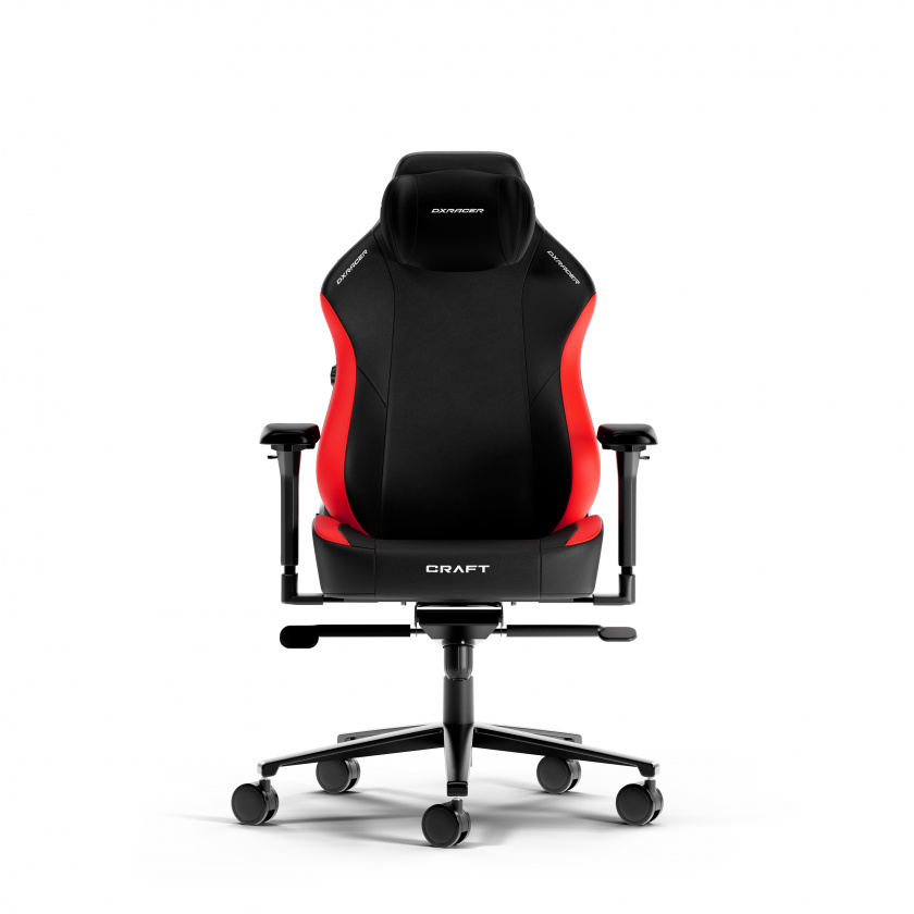 DXRacer CRAFT L Black & Red EPU Leather