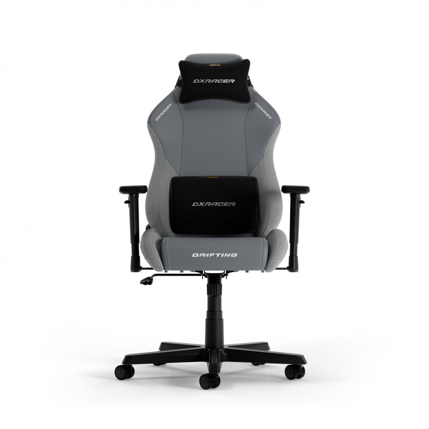 DXRacer DRIFTING L Grey EPU Leather & Fabric