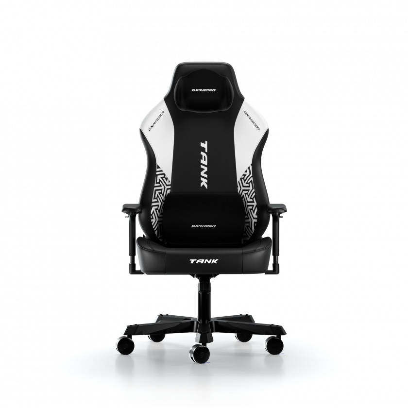 DXRacer TANK XXL Black & White Armour EPU Leather